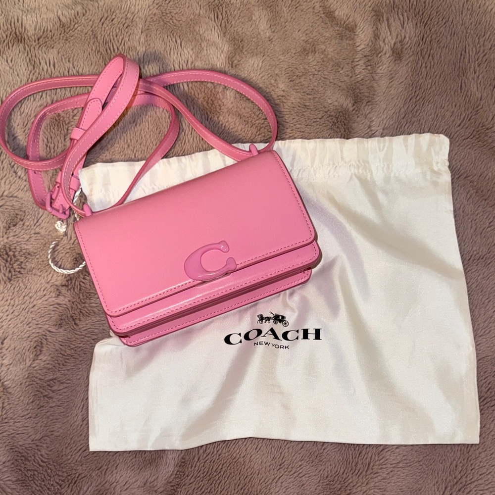 Coach Vibrant Pink Crossbody Bag
